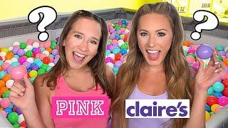 BALL PIT CONTROLS WHAT WE BUY & HOW MUCH WE SPEND AT THE MALL CHALLENGE 