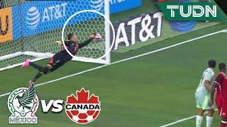 ¡ATAJADOTA! Malagón se luce y vuela | México 0-0 Canadá | Amistoso Internacional | TUDN