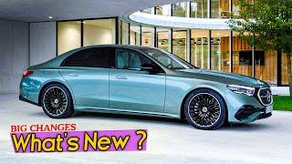 2024 Mercedes-Benz E-Class || What's New for 2024? LUXYCAR