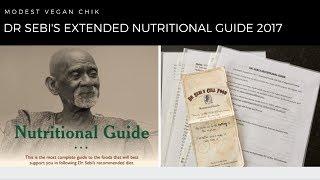 Dr Sebi's Extended Nutritional Guide w/Approved Herbs List 2017