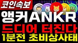 앵커ANKR _ 코인전망 드디어 터진다. 1월 20일 급등세 미리 축하드립니다. 이제부터 시작입니다. 앵커ANKR #앵커ANKR목표가 시세전망 호재