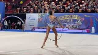 Daria Trubnikova - Hoop Russian Championship 2021 TAA 24.80