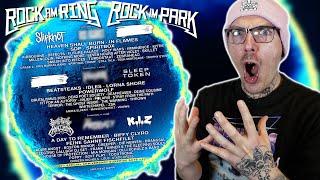 ICH BIN SPRACHLOS! Rock am Ring & Rock im Park veröffentlicht 2. Bandwelle!