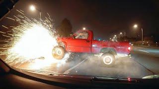 Craziest High-Speed Truck Chases - Caught on Police Dashcam