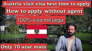 Austria visit visa from Pakistan / how to apply Austria visa / Schengen visa new updates 2025