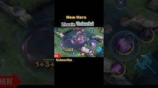 Zhuxin New Hero Tutorial Mobile legends #ml2b #zhuxian #zhuxin #mobilelegends #tutorial