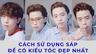 4 Cách Sử Dụng Sáp Để Có Kiểu Tóc Đẹp Nhất | Giữ Nếp Lâu & Ko Bết