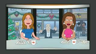 Family Guy - The Today Show with Matt Lauer sadly looking in the window