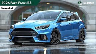 FIRST LOOK! 2026 Ford Focus RS Review: A High-Performance Hatch for the Modern Driver