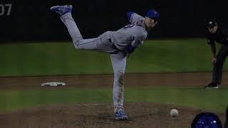 Jacob deGrom Slow Motion Mechanics and Pitch Grips