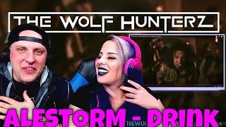 ALESTORM - Drink (Official Video)  Napalm Records | THE WOLF HUNTERZ Reactions