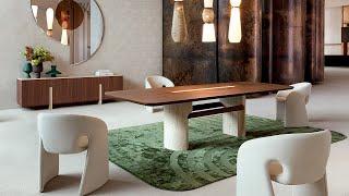 Palatine dining table, designed by Christophe Delcourt