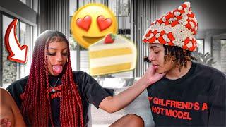 CAN I EAT YOUR CAKE PRANK ON FAITH *GONE RIGHT*