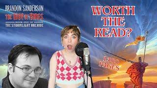 what's the deal with brandon sanderson? | THE WAY OF KINGS READING VLOG