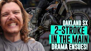 DRAMA! Stankdog puts 2-stroke into main, lashes out at PulpMX | Gared Steinke Oakland 2022 SX