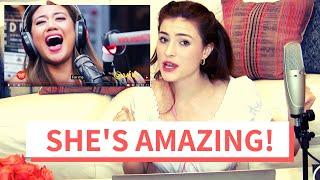 Voice Teacher Reacts to Morissette Amon "Never Enough" on The Wish Bus