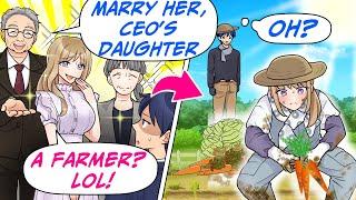 My Parents Forced to Marry the CEO's Daughter. But We're Poor Farmer...[RomCom Manga Dub]