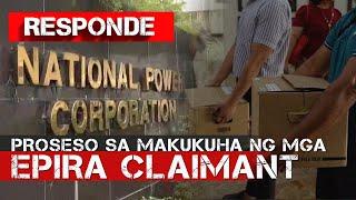 Proseso sa makukuha ng mga Epira Claimant | RESPONDE