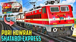 SHATABDI EXPRESS WAP-7 Fail  RESCUE BY WAP-4 || IR-MSTS || Train Simulator