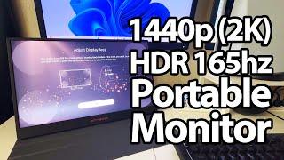 Unboxing the Gtmedia Mate 17.3'' 2.5K 165hz Portable Monitor