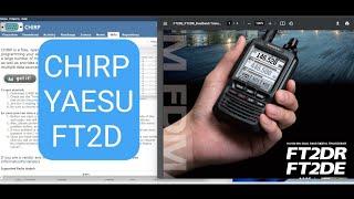 CHIRP- FREE Programming Yaesu FT2D