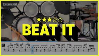 [Lv.08] Beat it - Michael Jackson () Pop Drum Cover