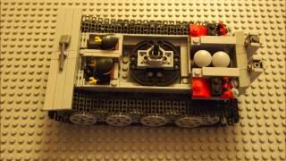 LEGO WW2 Tiger Tank build