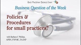 What Policies & Procedures Should I Have?