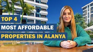 Real Estate for SALE in Alanya, Turkey. Top 4 most affordable projects to invest in NOW!