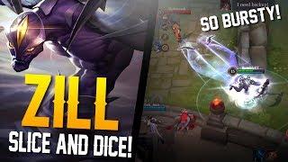 Arena of Valor Gameplay - SLICE AND DICE!! Zill Gameplay