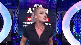 TONI STORM RESPONDS TO MARIAH MAYS COMMENTS - AEW: DYNAMITE 7/31/2024