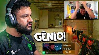 PQP!! Gaules APLAUDE jogada genial do FER | IMPERIAL vs BNE no Major Antwerp 2022