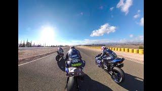 Canepa onboard at Almeria | 2021 Yamaha R1