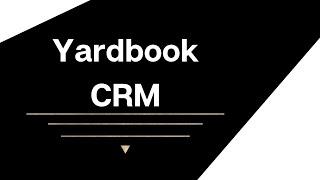 I used Yardbook CRM in the beginning of my pooper scooper business