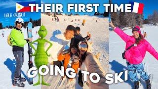 GOING TO SKI with my FILIPINO FRENCH FAMILY VLOG + BIG FAIL 