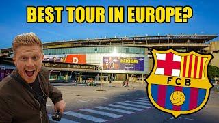 FC BARCELONA STADIUM TOUR! Camp Nou, The ULTIMATE Stadium Tour!