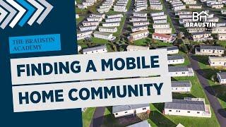 All About Picking a Mobile Home Community