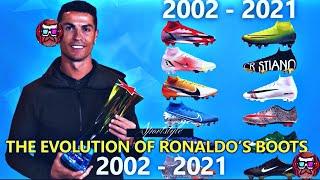 The Evolution Of Ronaldo's Boots ! King Cristiano Ronaldo  #nike #mercurial #cr7