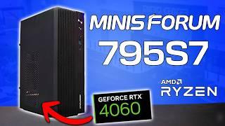 Minisforum795S7 Small Form Factor PC | Perfect Fit For Business, Home Labs, & Even Gaming?