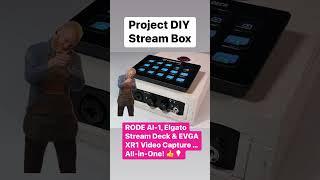 Project DIY Stream Box in da house. 5 minute hack! #funkykit #rode #elgato #evga #stream