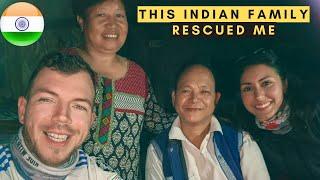 I fell off my motorcycle and this Indian family rescued me!