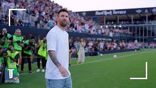 Lionel Messi LIMPS to RECEIVE a TRIBUTE from Inter Miami as the GREATEST WINNER in FOOTBALL