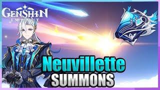 C6 Neuvillette + R5 Tome of the Eternal Flow Summons | Genshin Impact