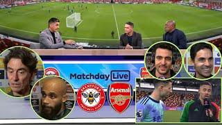 Brentford vs Arsenal 1-3 Post Match Analysis | Ian Wright and Michael Owen Review