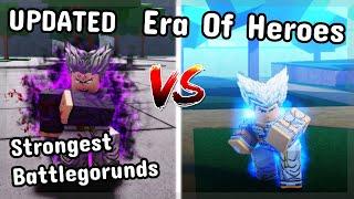 Garou In The Strongest Battlegrounds Vs Era Of Heroes (UPDATED)