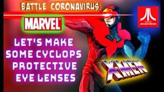 How To Easily Make A Set Of X-Men Cyclops Protective Lenses