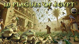 The 10 Plagues of Egypt in the Bible | Exodus 7 - 13 | Moses | Aaron | Frogs | Blood | First Born