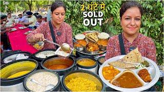 BEST 50/- Advocate Didi ki Highest Selling LLB Thali | Street Food India