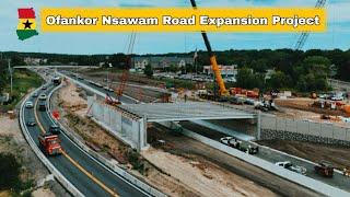 Wow!!..Watch How The GH¢342.48m Ofankor - Nsawam Road Expansion Project Is Finally taking shape