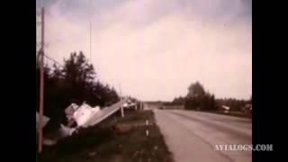 Rare color footage of abandoned Messerschmitt 262 - May 1945